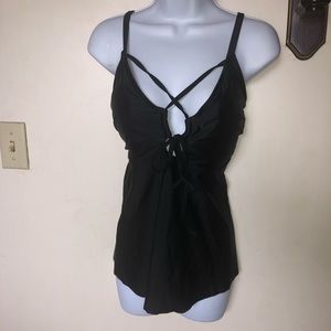 Black Swimsuit Top
